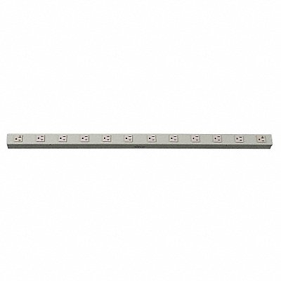 Prewired Raceway 20A 12 Outlet Beige MPN:PS3612-20HW