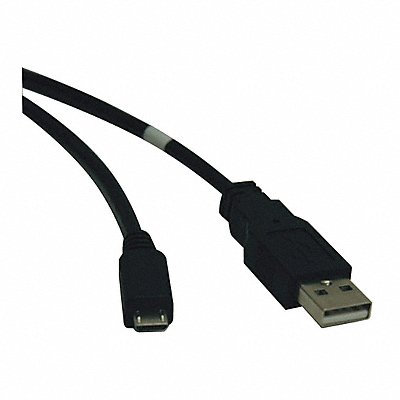 USB 2.0 Cable Hi-Speed A Micro B M/M 3ft MPN:U050-003