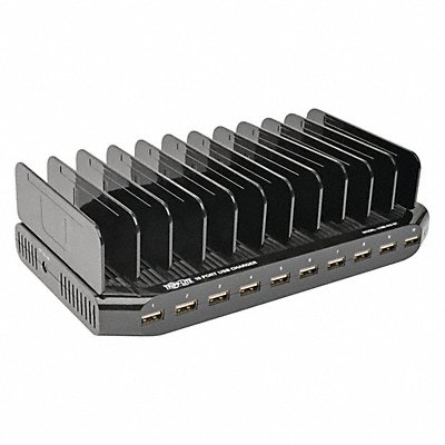 USB Charger Adjust 10 port 12V 8A/96W MPN:U280-010-ST