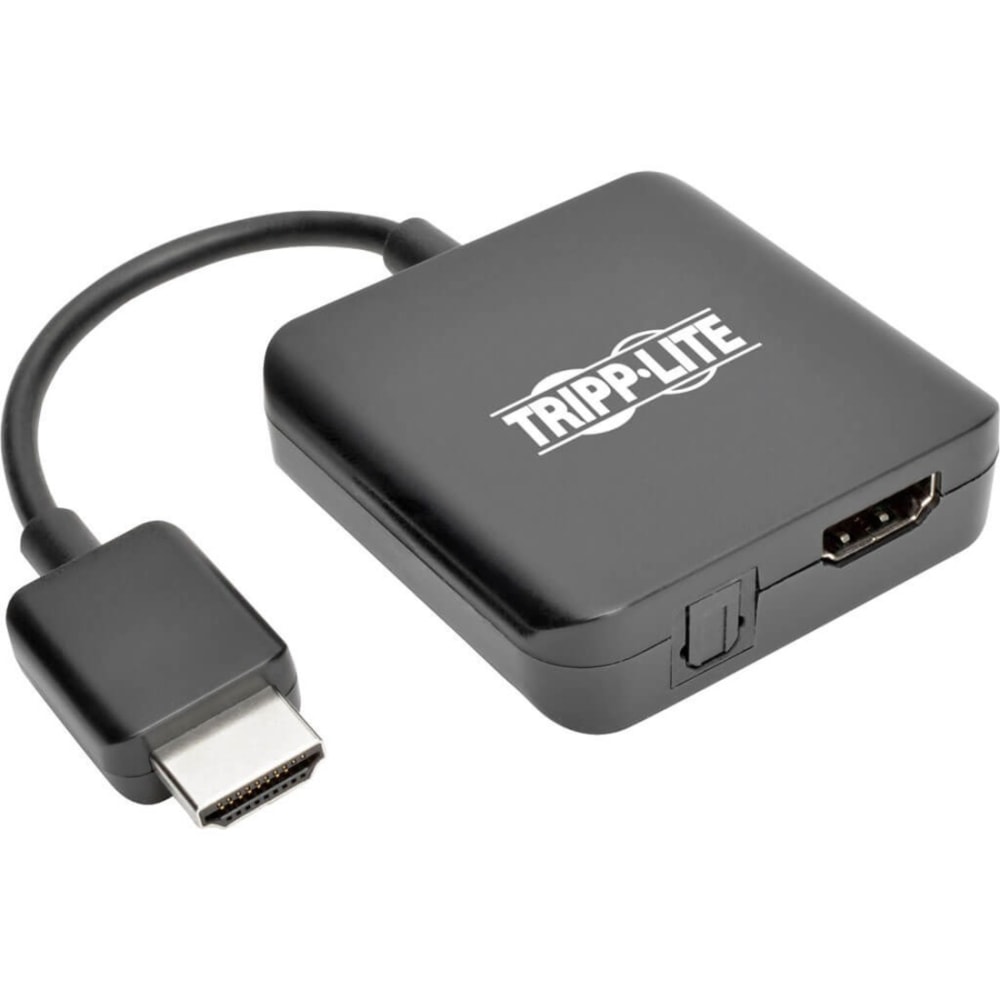 Tripp Lite HDMI Audio De-Embedder Extractor with HDMI Cable UHD 4Kx2K - Audio disembedder (Min Order Qty 2) MPN:P130-06N-AUDIO