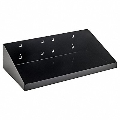 Pegboard Shelf 100lb 10 D 3 H 12 W Black MPN:56126-BLK