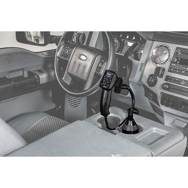 Landscape Spreader Accessories, Type: Cupholder Mount , Material: Powder Coated Metal , Description: Cupholder Control Mount  MPN:82014