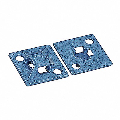 Cable Tie Base 4 Way Screw Blue PK100 MPN:TC5344A-PDT