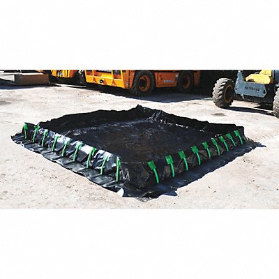 Spill Cont.Berm StakeWall 2244gal 10ft L MPN:8221