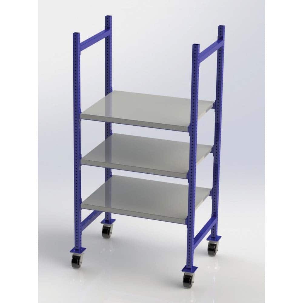 12 Gauge Mobile Pick Tray Shelving: MPN:MCFFS40283