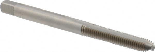 Spiral Point Tap: #10-32 UNF, 2 Flutes, Semi Bottoming Chamfer, 2B Class of Fit, High-Speed Steel, Bright/Uncoated MPN:6006724