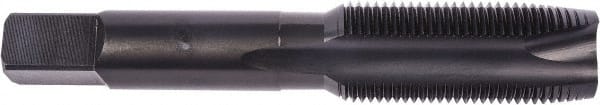 Spiral Point Tap: #8-32 UNC, 2 Flutes, Plug Chamfer, 2B Class of Fit, High-Speed Steel, Steam Oxide Coated MPN:6009102