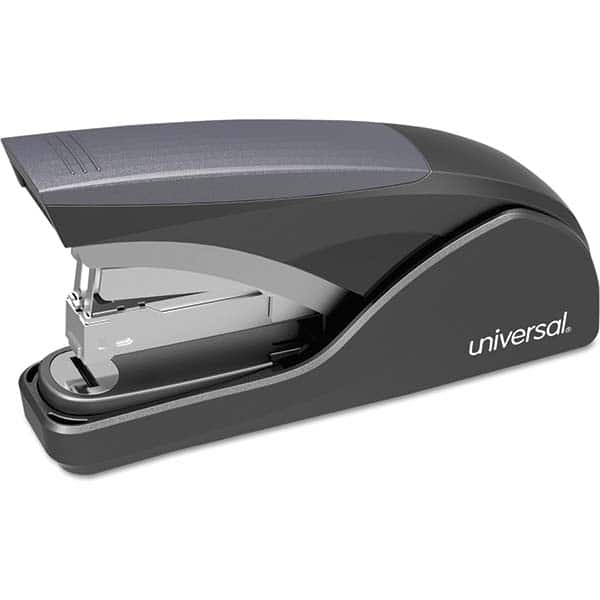 Staplers, Stapler Type: Flat-Clinch , Sheet Capacity: 25 , Staple Capacity: 210 , Color: Black , For Use With: Universal. 79000, 79000VP  MPN:UNV43040