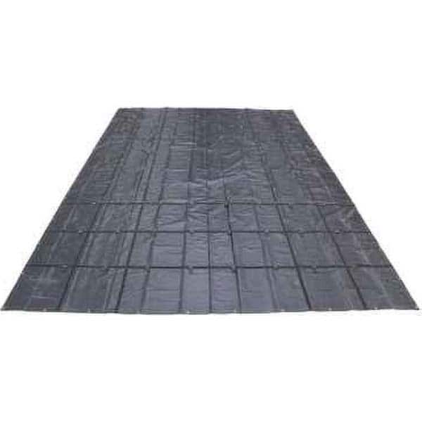 Tarp/Dust Cover: Black, Polyester, 18' Long x 20' Wide MPN:HLT20186-BLK