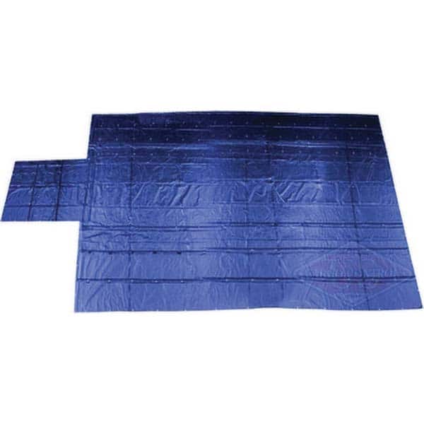 Tarp/Dust Cover: Blue, Polyester, 20' Long x 28' Wide MPN:HLT20286-BLU