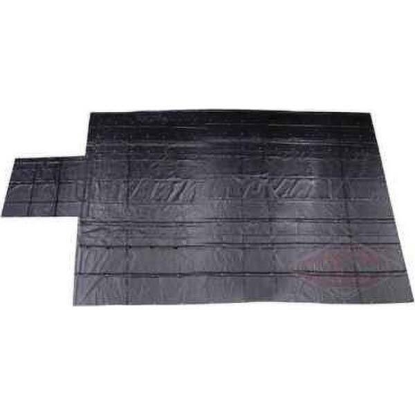 Tarp/Dust Cover: Black, Polyester, 24' Long x 28' Wide MPN:HLT24288-BLK
