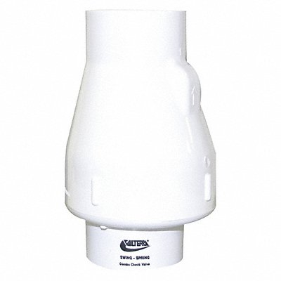 Spring Swing Check Valve PVC 2 Slip MPN:200-20