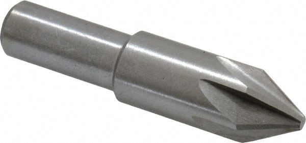 Countersink: 60 deg Included Angle, 6 Flute, High-Speed Steel, Right Hand MPN:SC2060040