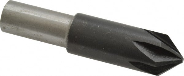 Countersink: 82 deg Included Angle, 6 Flute, High-Speed Steel, Right Hand MPN:SC2082040