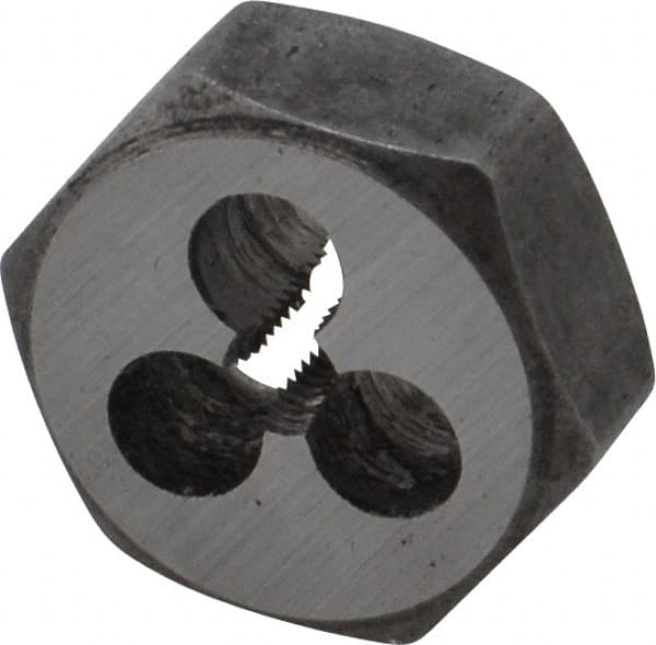 Hex Rethreading Die: M3x0.5, Right Hand, Carbon Steel MPN:364-0032