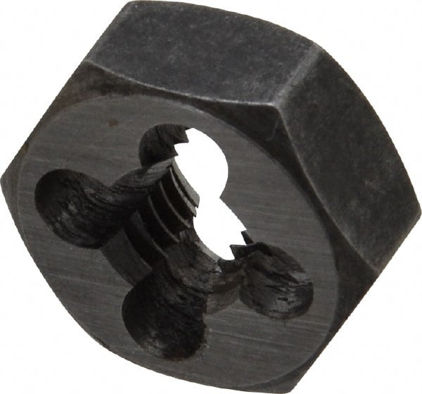 Hex Rethreading Die: M8x1.25, Right Hand, Carbon Steel MPN:364-0083