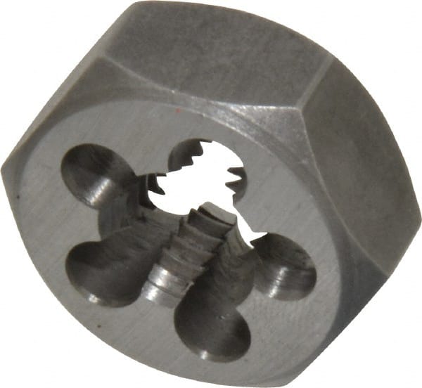 Hex Rethreading Die: M12x1.75, Right Hand, Carbon Steel MPN:364-0124
