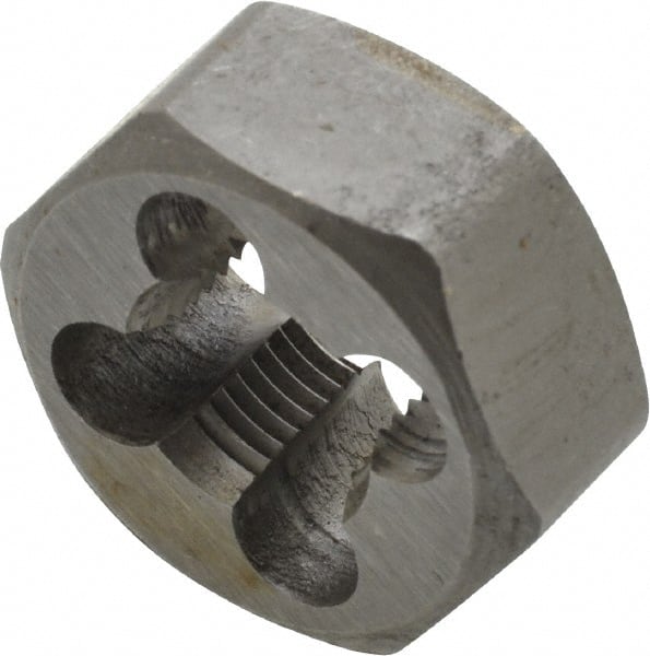 Hex Rethreading Die: 3/8-28, Right Hand, Carbon Steel MPN:365-1027