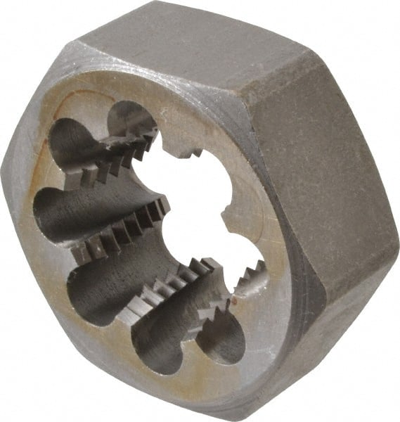 Hex Rethreading Die: 1-3/8-8, 1