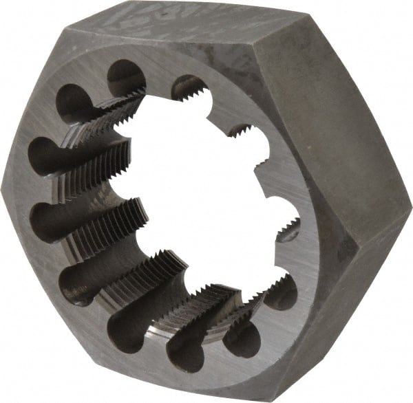 Hex Rethreading Die: 3-1/2-8, Right Hand, 5