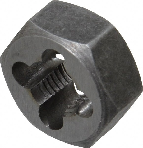 Hex Rethreading Die: 3/8-24, Left Hand, Carbon Steel MPN:366-0242