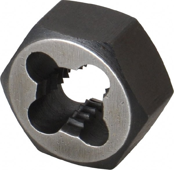 Hex Rethreading Die: 7/16-14, Left Hand, Carbon Steel MPN:366-0281