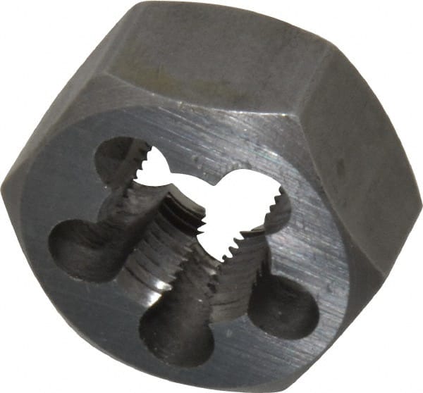 Hex Rethreading Die: 5/8-18, Left Hand, Carbon Steel MPN:366-0402