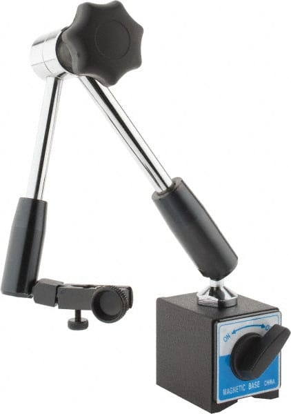 Magnetic Indicator Base: 63 mm Base Length, 55 mm Base Width, 50 mm Base Height, with On, Off Switch MPN:625-1360