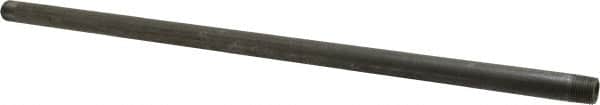 Black Pipe Nipple: 3/8