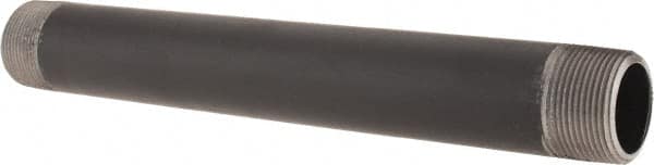 Black Pipe Nipple: 1-1/4