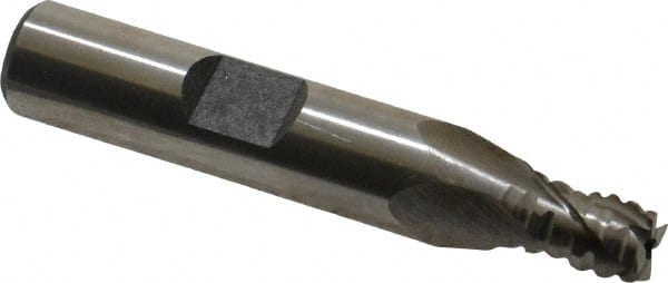 Roughing & Finishing End Mill: 1/4