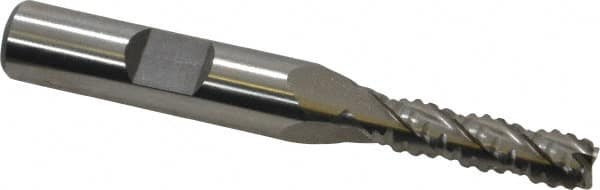 Roughing & Finishing End Mill: 1/4