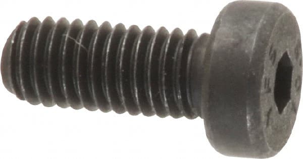 Hex Socket Cap Screw: M5x0.8 x 12.00 mm, Low Socket Cap, Alloy Steel, Black Oxide Finish MPN:531069PR