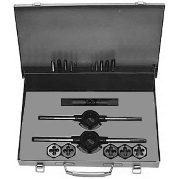 Tap & Die Set: 1/4-20 to 3/4-16 Taps, UNC & UNF MPN:CCT1577