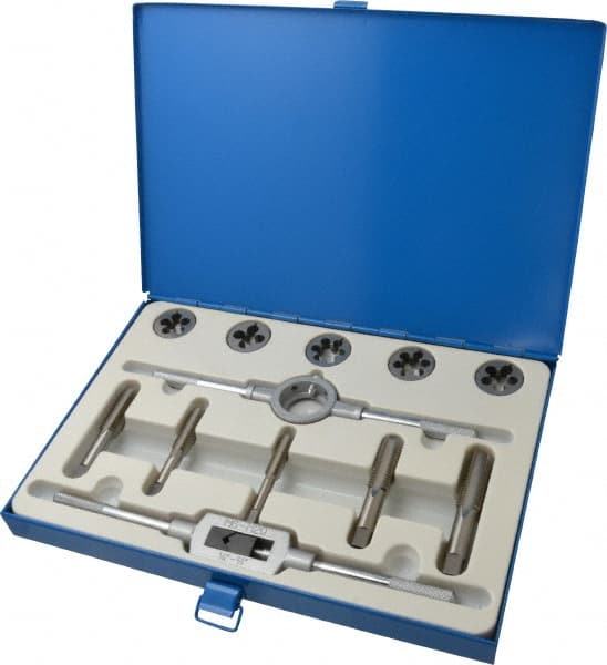 Tap & Die Set: M12 x 1.75 to M20 x 2.5 Taps, Metric Coarse MPN:CCT1596