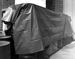 Tarp/Dust Cover: Black, 100' Long x 20' Wide, 4 mil MPN:420100B