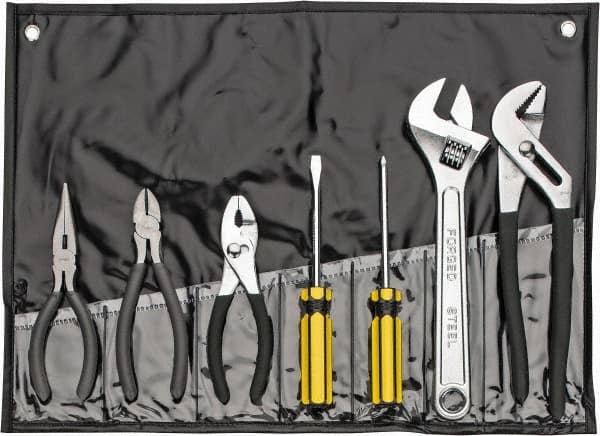 Combination Hand Tool Set: 7 Pc, Mechanic's Tool Set MPN:SF-P07
