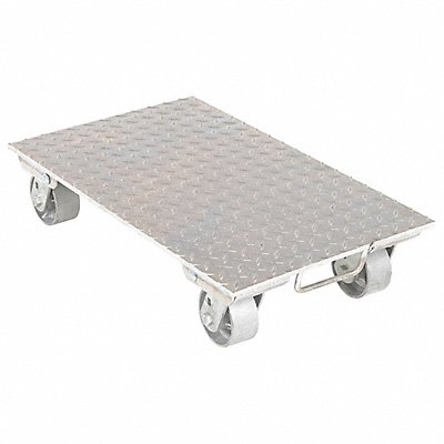 Aluminum Plate Dolly With Steel Wheels MPN:PDA-1627-C-S-H