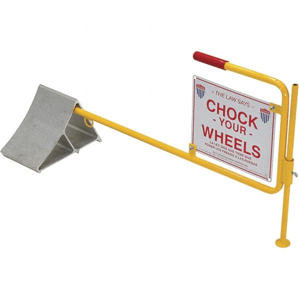 Aluminum Wheel Chock: 11-7/8