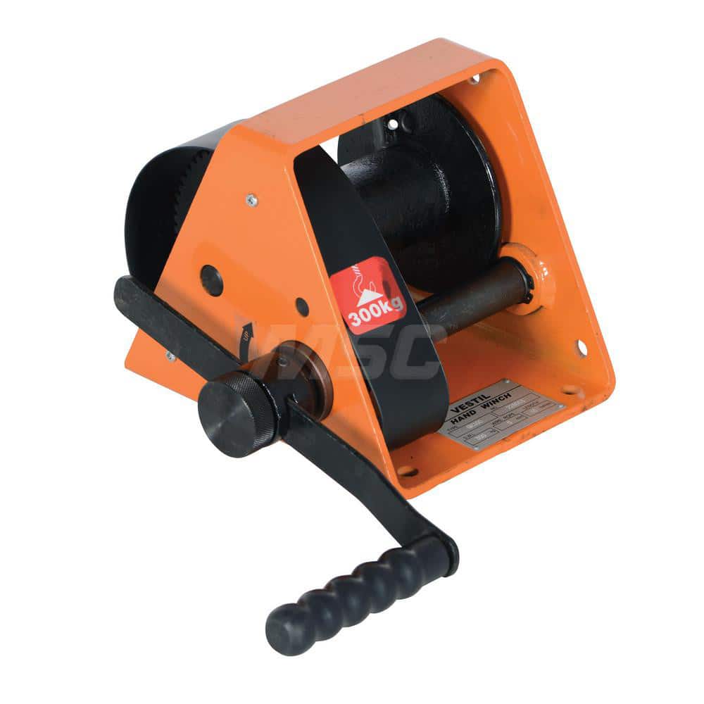 600 Lb Cable Limit x 65' Winch Cable Manual Winch MPN:HWG-600
