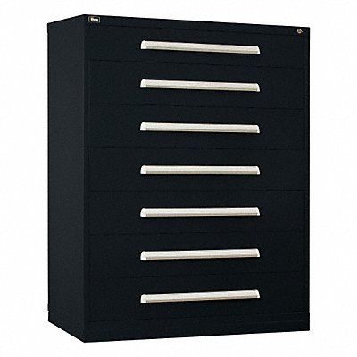 Mod Drawer Cab 59 H 7 Drawer Black MPN:RP3545ALBK