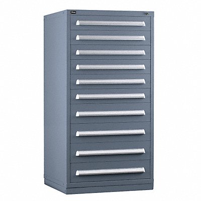 Mod Drawer Cab 59 H 10 Drawer Light Gray MPN:SCU3110A-FTKAVG