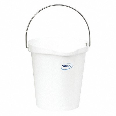 F8439 Hygienic Bucket 3 1/4 gal White MPN:56865