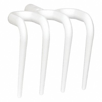 Hygienic Rake White Polypropylene MPN:56915