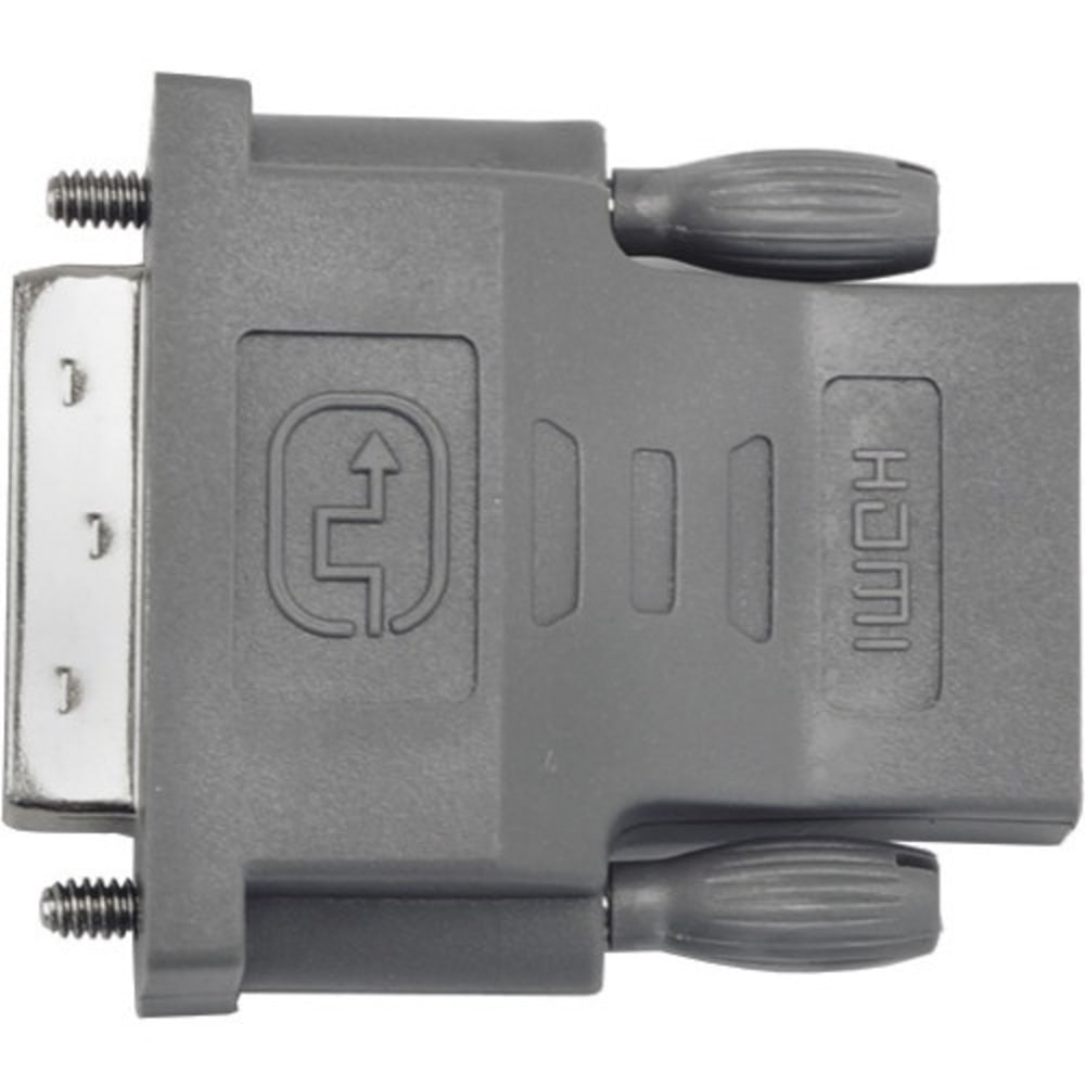 VisionTek DVI to HDMI Adapter (M/F) - 1 x DVI-D (Single-Link) Male Digital Video - 1 x HDMI Female Digital Audio/Video (Min Order Qty 6) MPN:900665