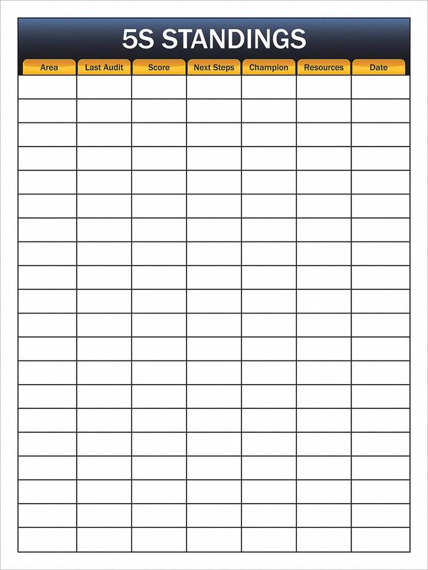 Dry Erase Board Non-Magnetic Plastic MPN:60-1912-3648-046