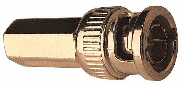 Coaxial Twist Connector BNC Male PK10 MPN:VT-BNC-TWST-RG610
