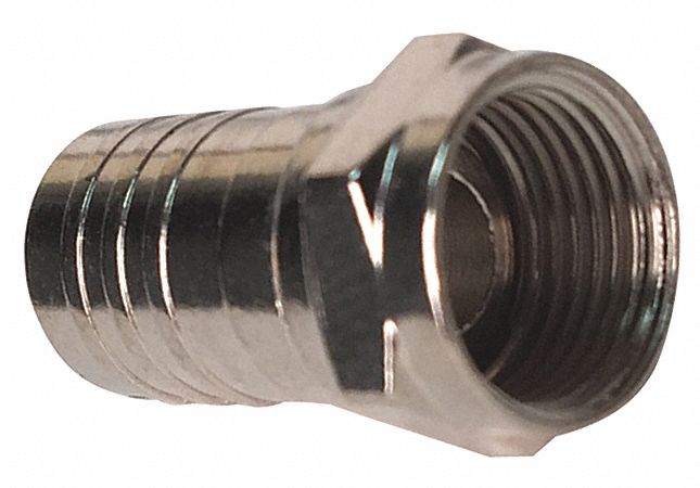 Crimp Connector F Connection PK10 MPN:VT-F-CRMP-RG610