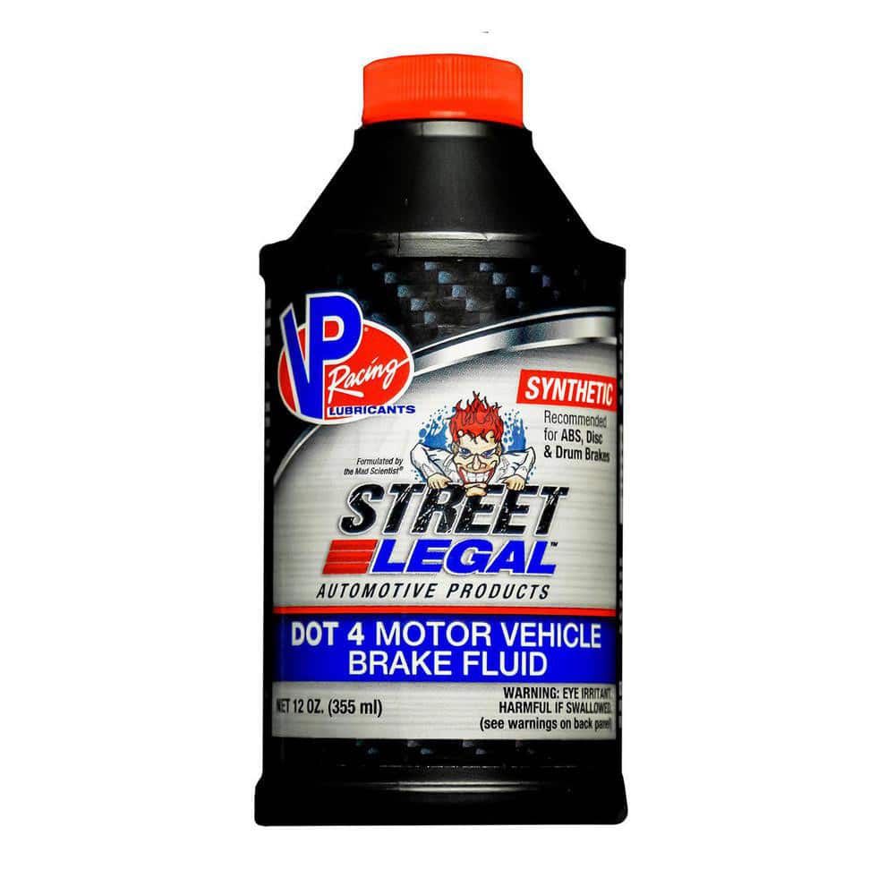 Brake Fluid, Brake Fluid Type: Brake & Caliper Lubricant, Super Heavy Duty Brake Fluid , Container Size: 12oz , Container Type: Bottle , Color: Amber  MPN:VP6100402