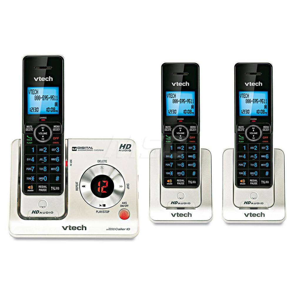 Ls6425-3 Dect 6.0 Cordless Voice Announce Answering System MPN:VTELS64253